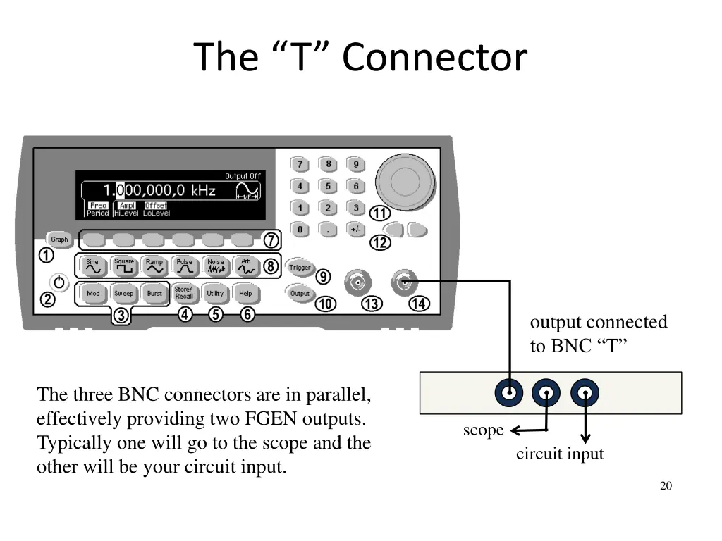 the t connector
