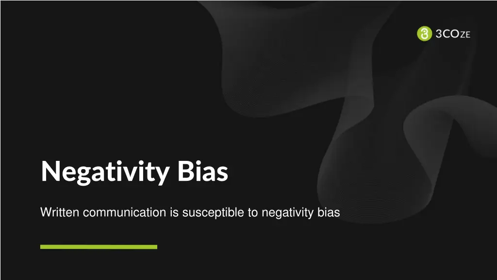 negativity bias