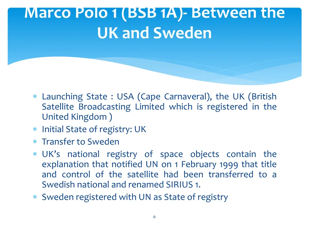 marco polo 1 bsb 1a between the uk and sweden