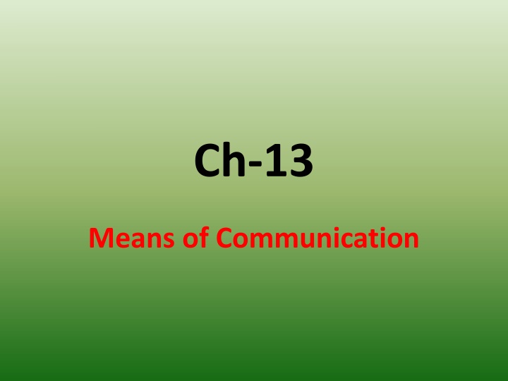 ch 13