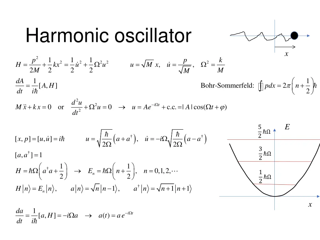 harmonic oscillator