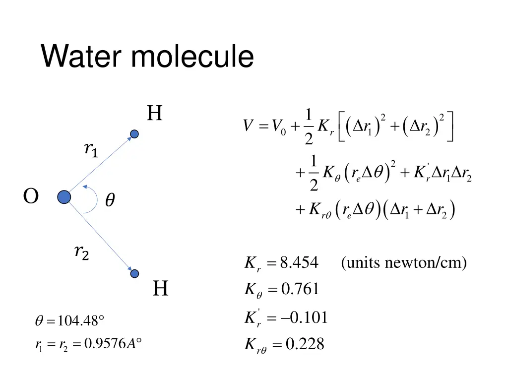 water molecule