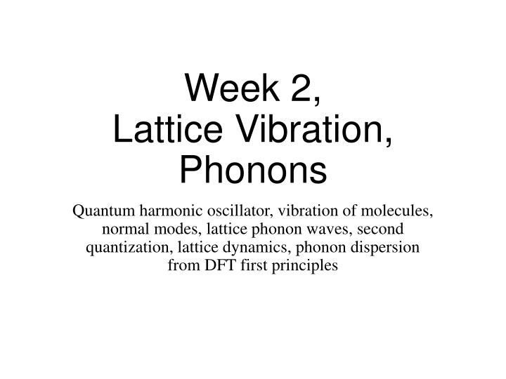 week 2