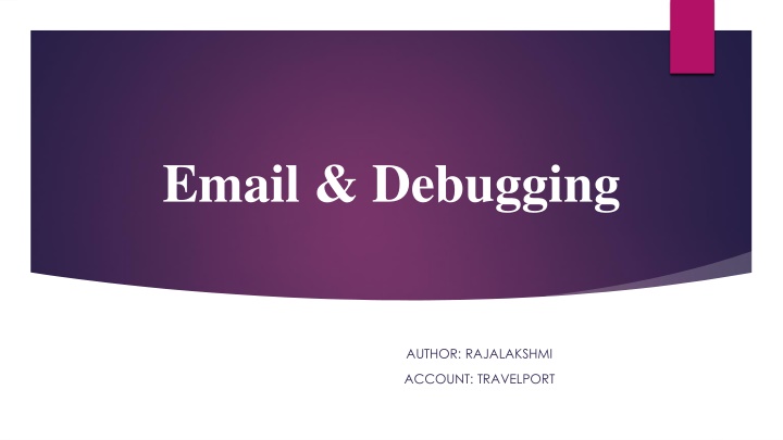 email debugging