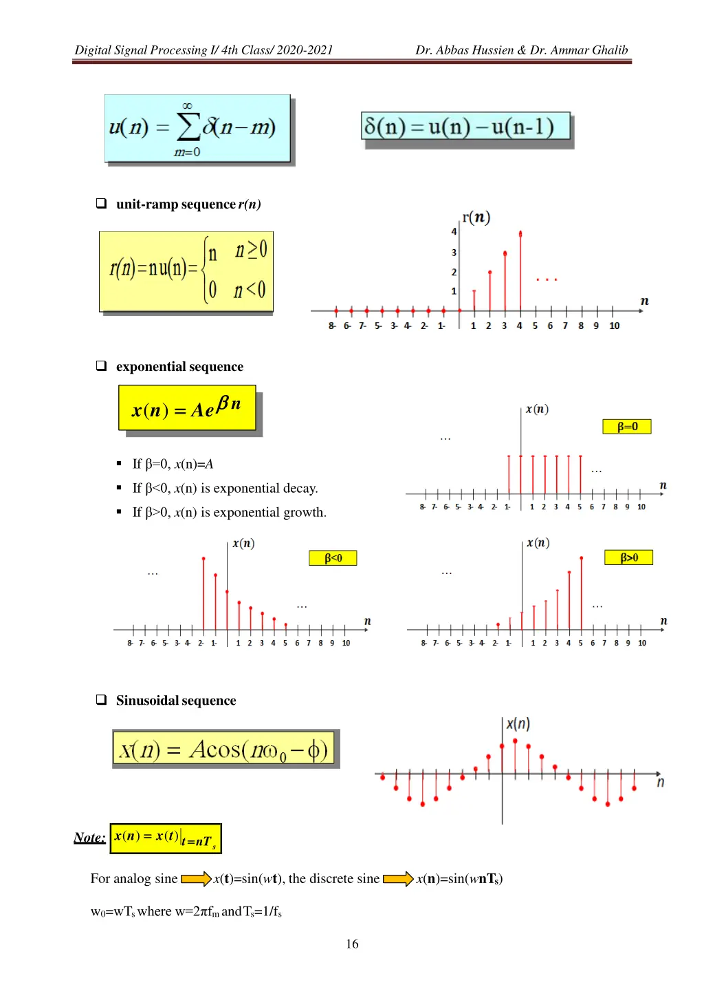 digital signal processing i 4th class 2020 2021 1