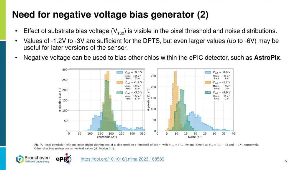 need for negative voltage bias generator 2