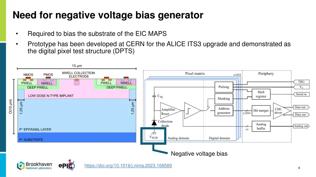 need for negative voltage bias generator