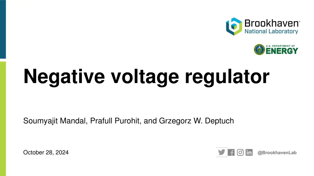 negative voltage regulator