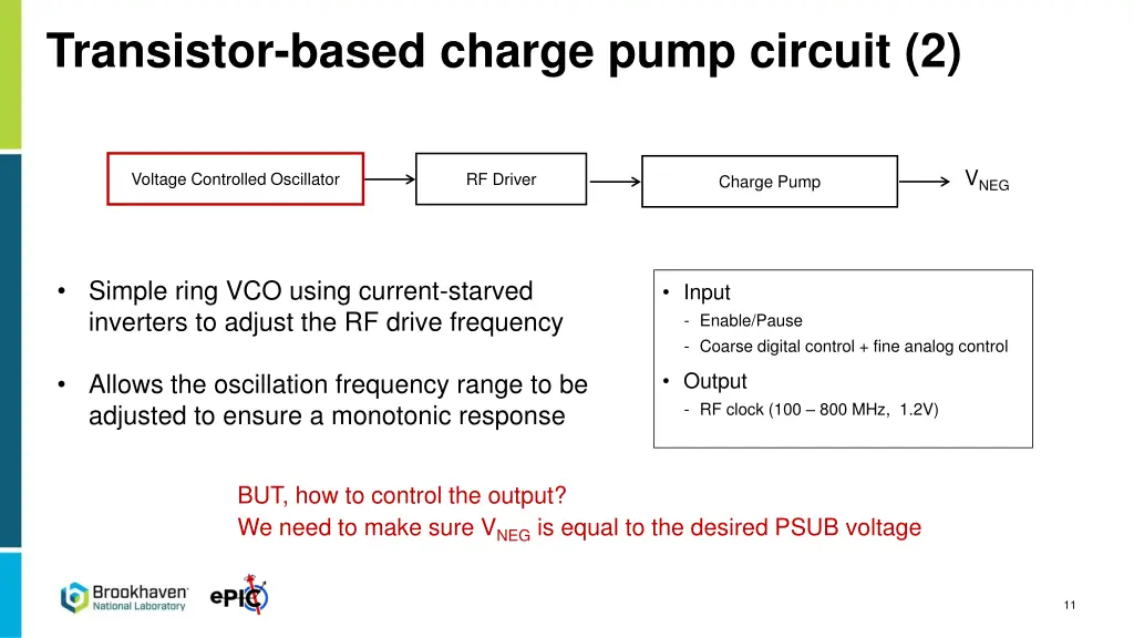 transistor based charge pump circuit 2 2