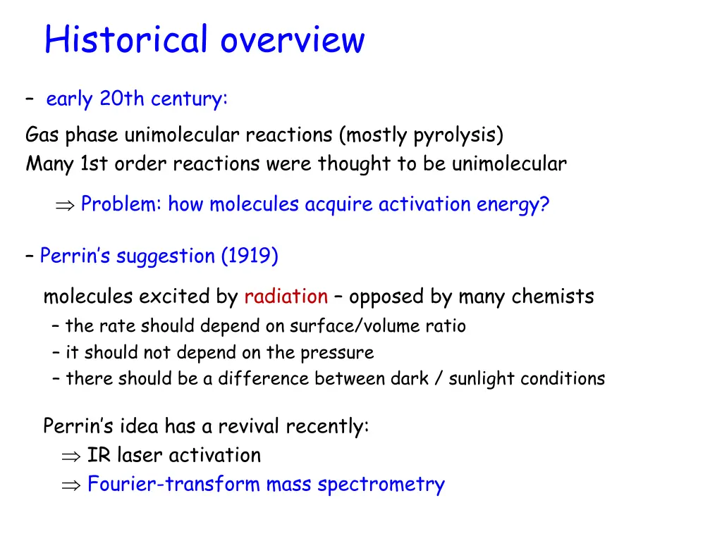 historical overview