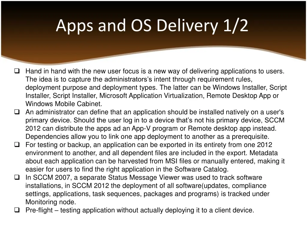 apps and os delivery 1 2