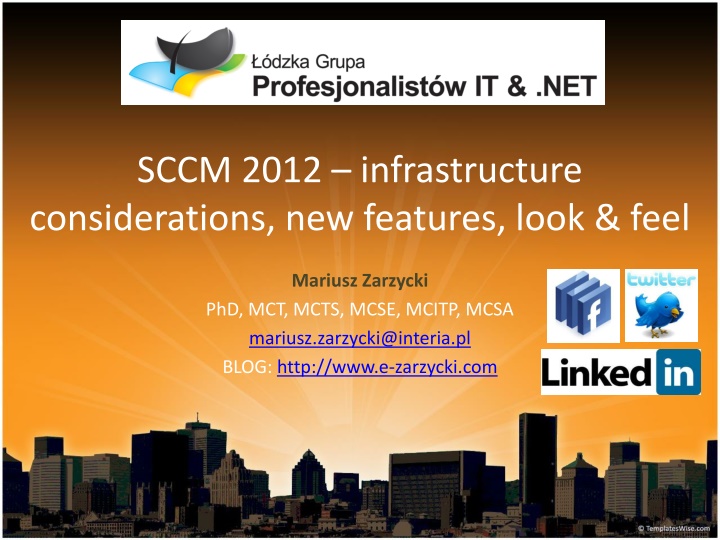 sccm 2012 infrastructure considerations