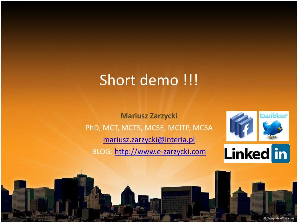 short demo