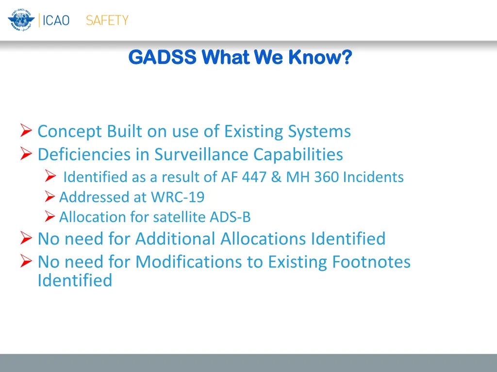 gadss what we know gadss what we know