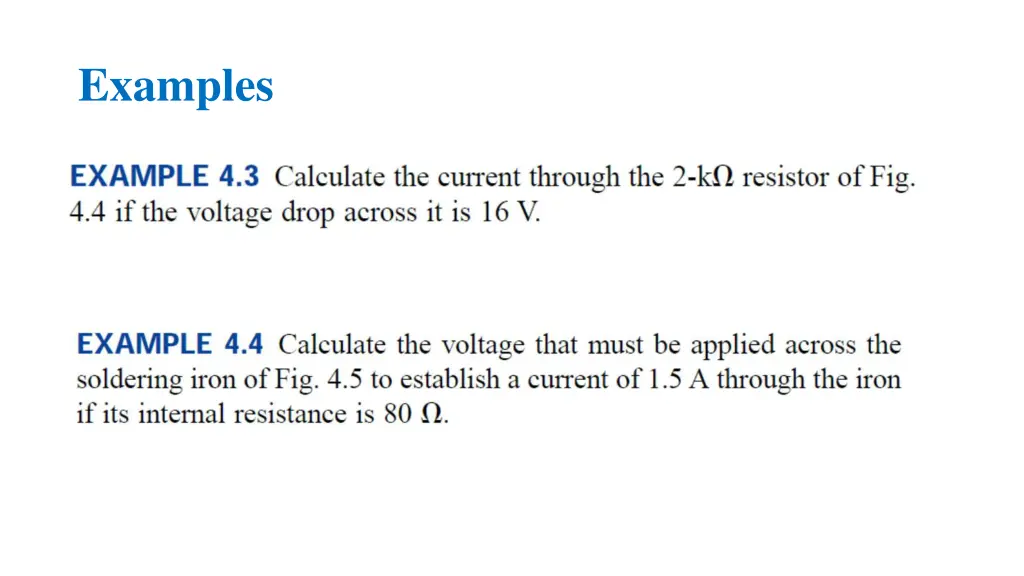 examples