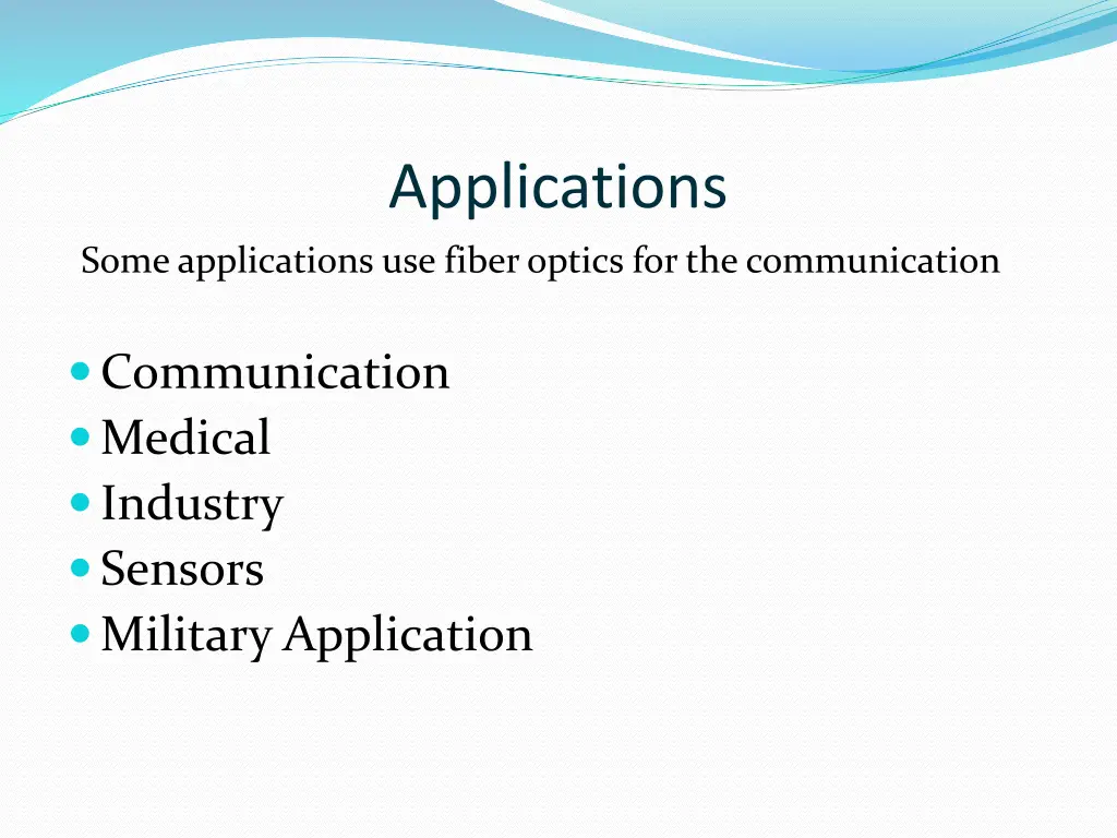 applications