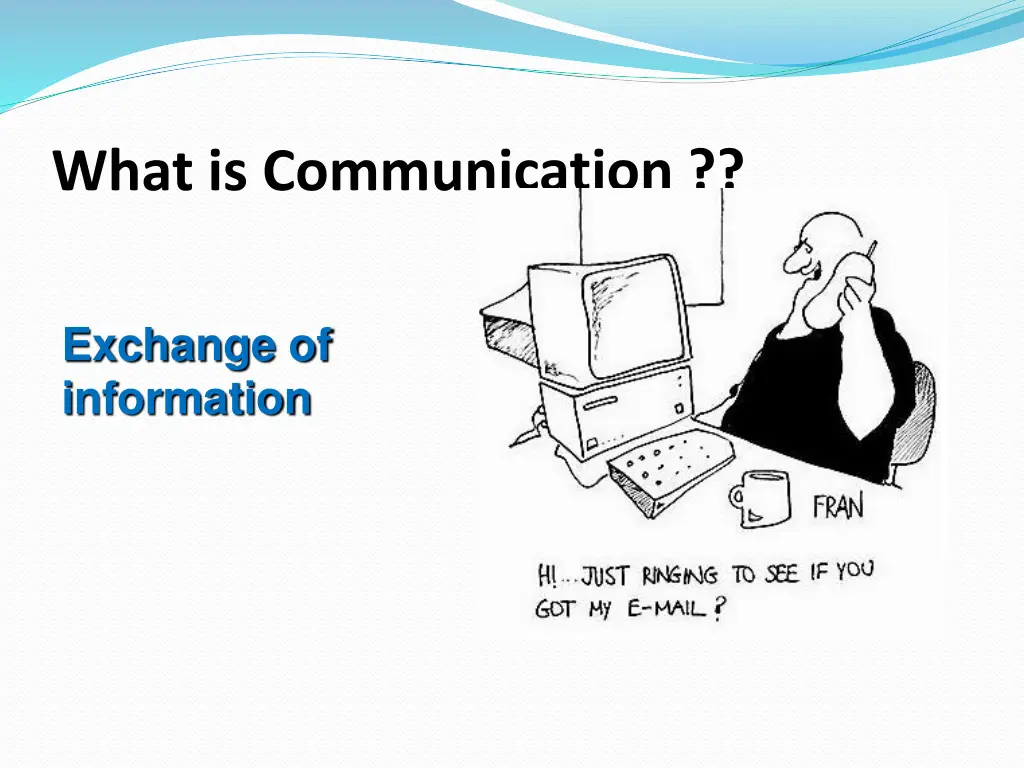 what is communication