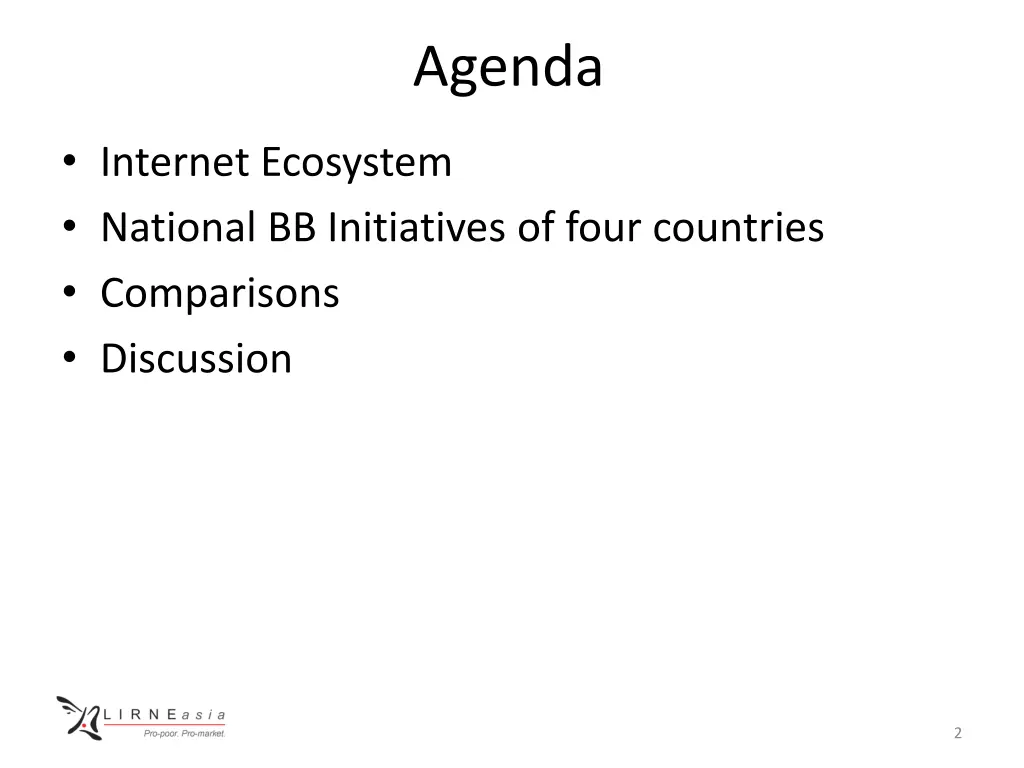 agenda