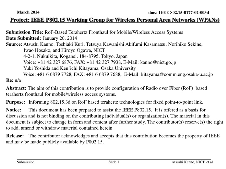 march 2014 project ieee p802 15 working group