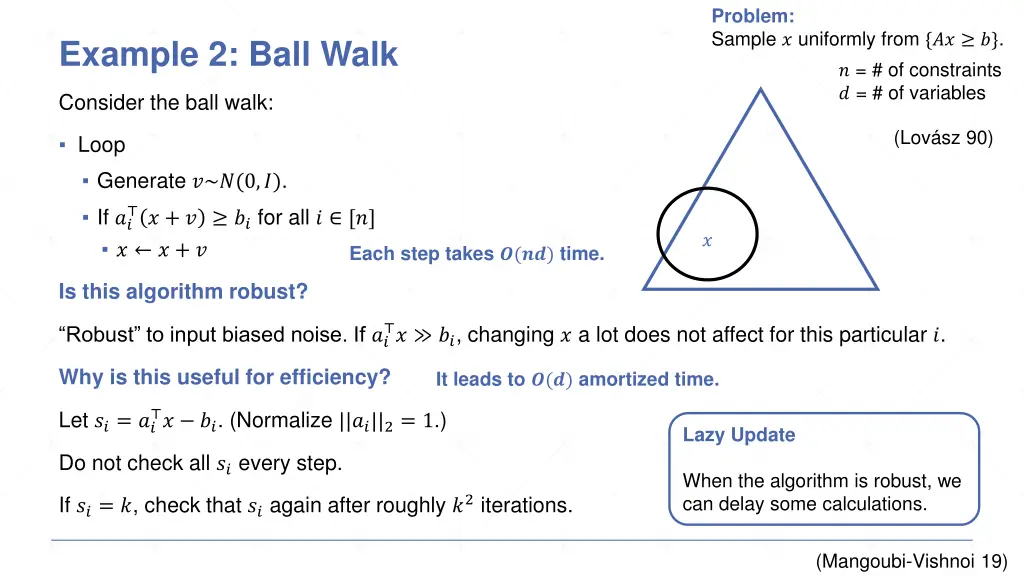 problem sample uniformly from