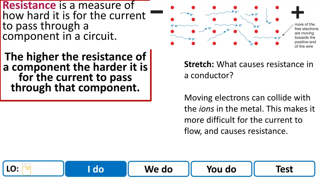 resistance is a measure of how hard