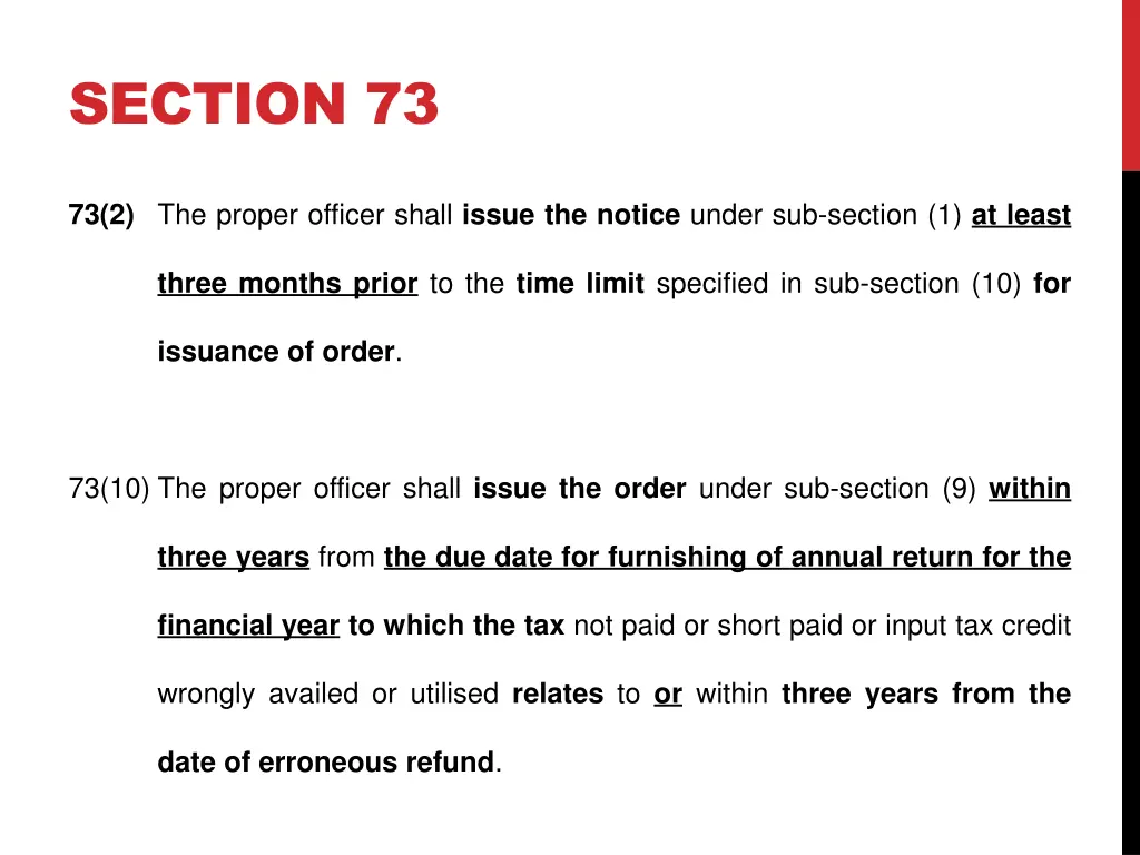 section 73 1