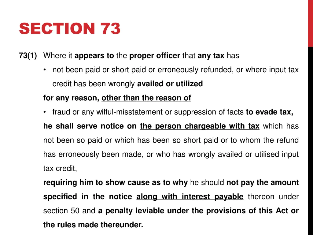 section 73