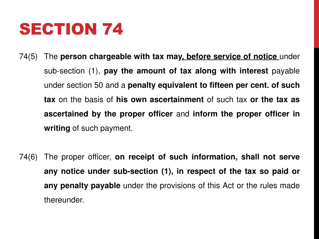 section 74 3