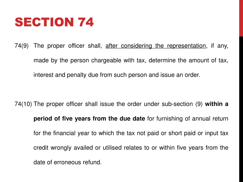 section 74 5