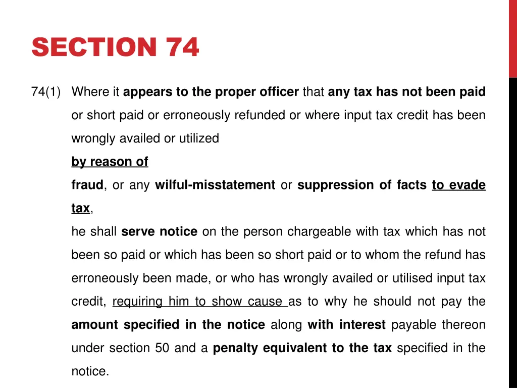 section 74