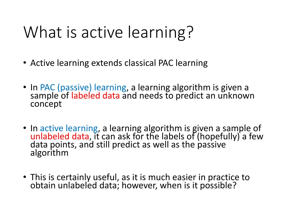 what is active learning