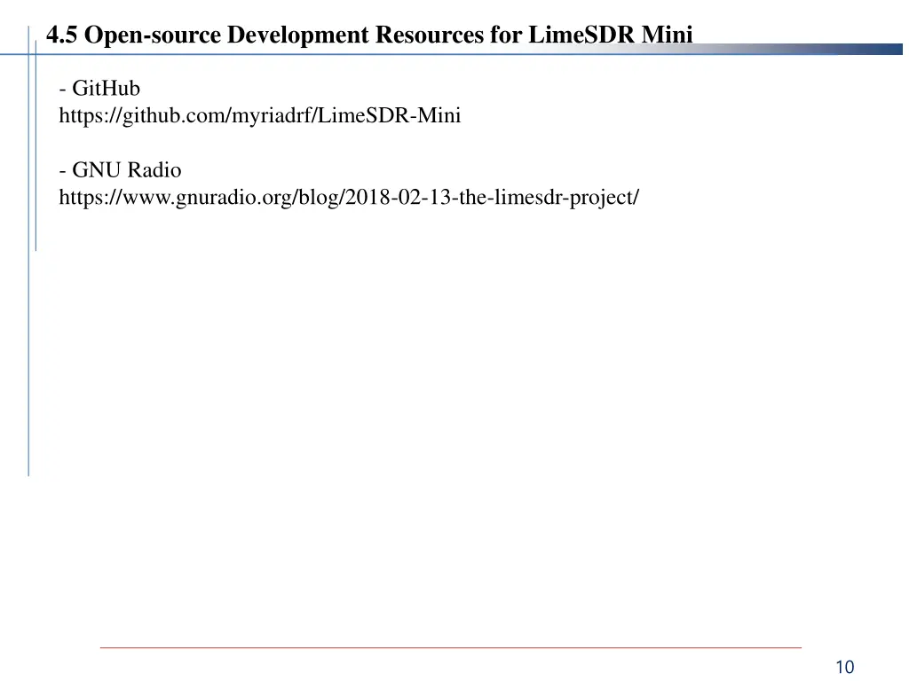 4 5 open source development resources for limesdr