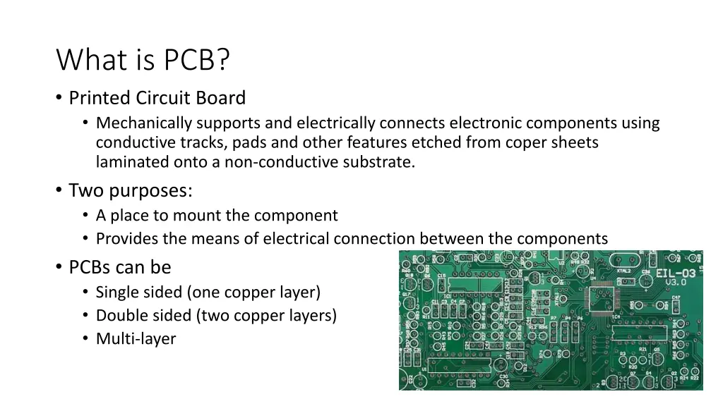 what is pcb printed circuit board mechanically