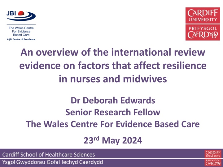 an overview of the international review evidence
