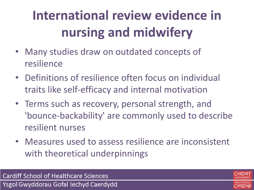 international review evidence in nursing 3
