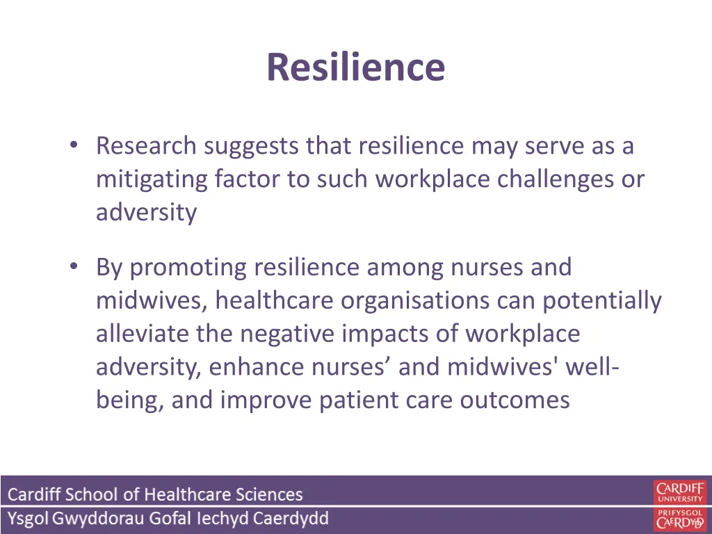 resilience