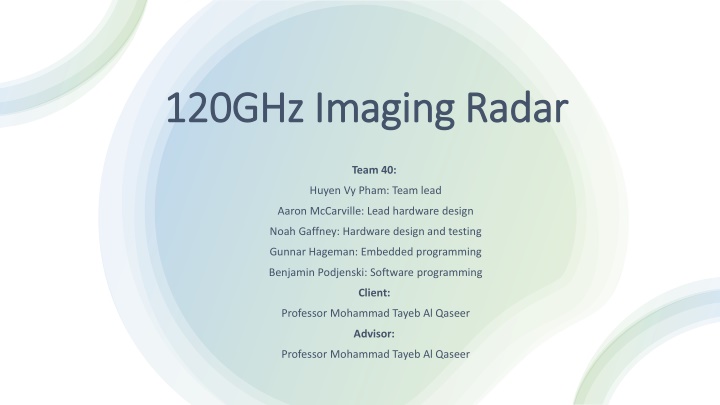 120ghz imaging radar 120ghz imaging radar