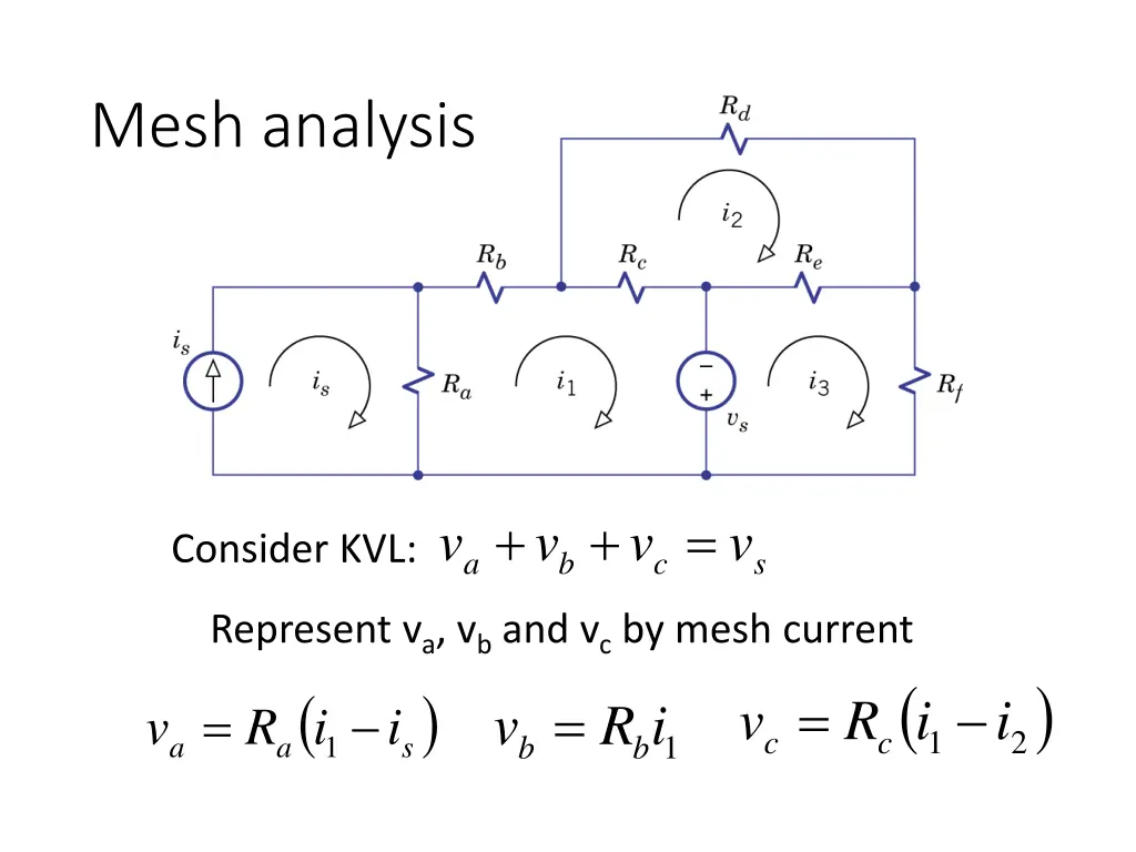 mesh analysis 2