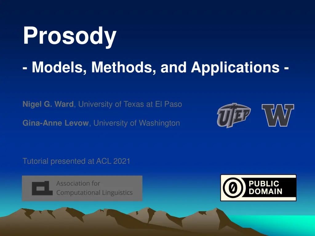 prosody 1