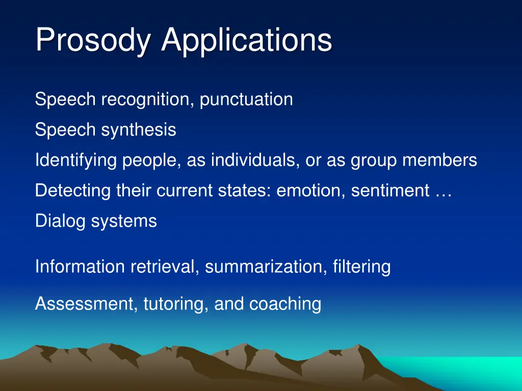 prosody applications 1