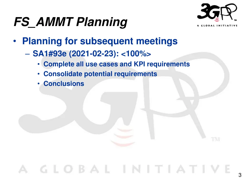 fs ammt planning