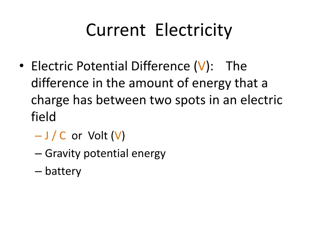 current electricity 2