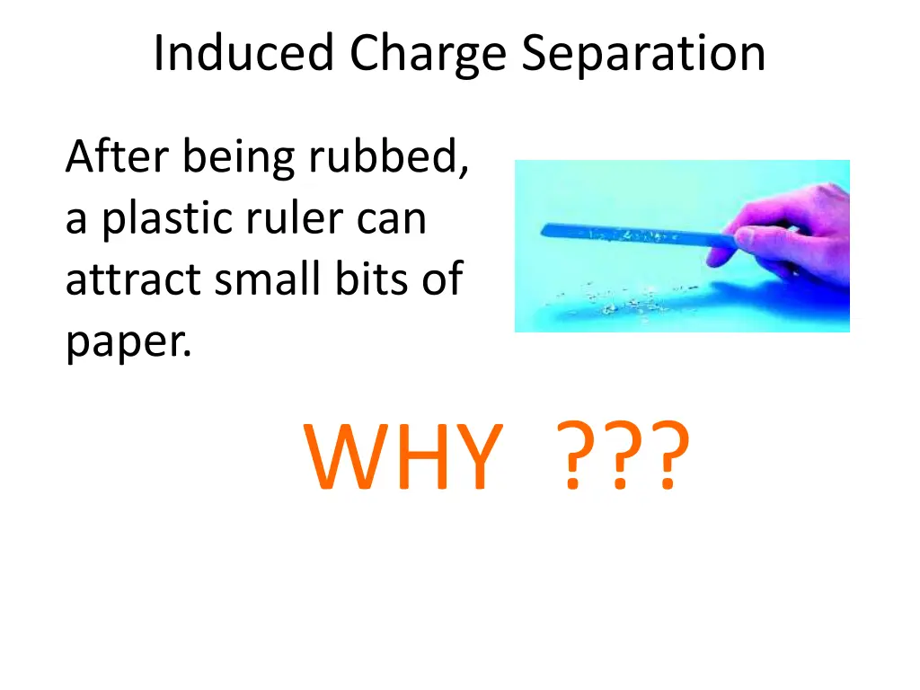 induced charge separation