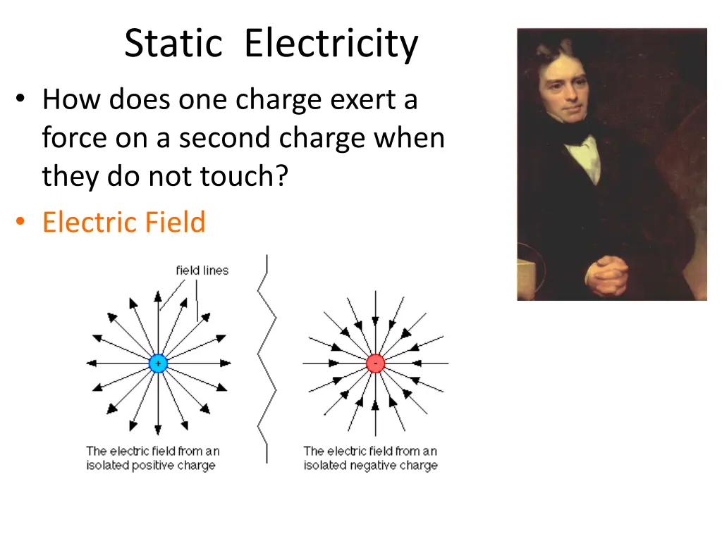 static electricity how does one charge exert