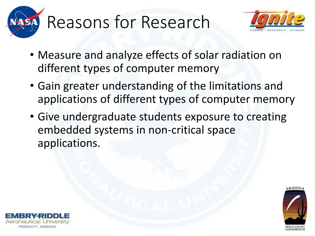 reasons for research