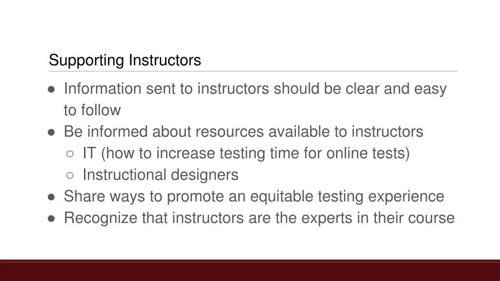 supporting instructors 1