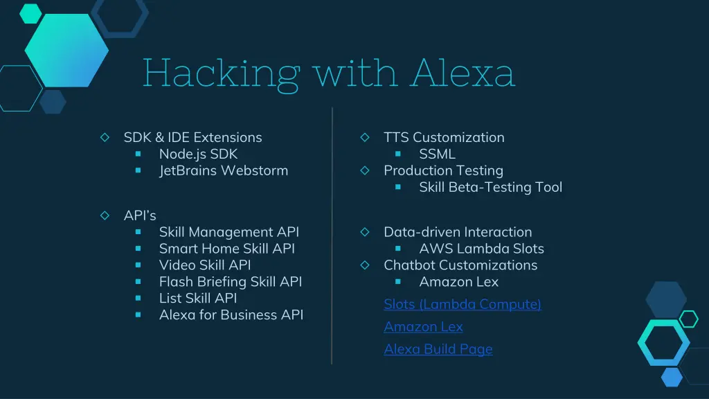 hacking with alexa