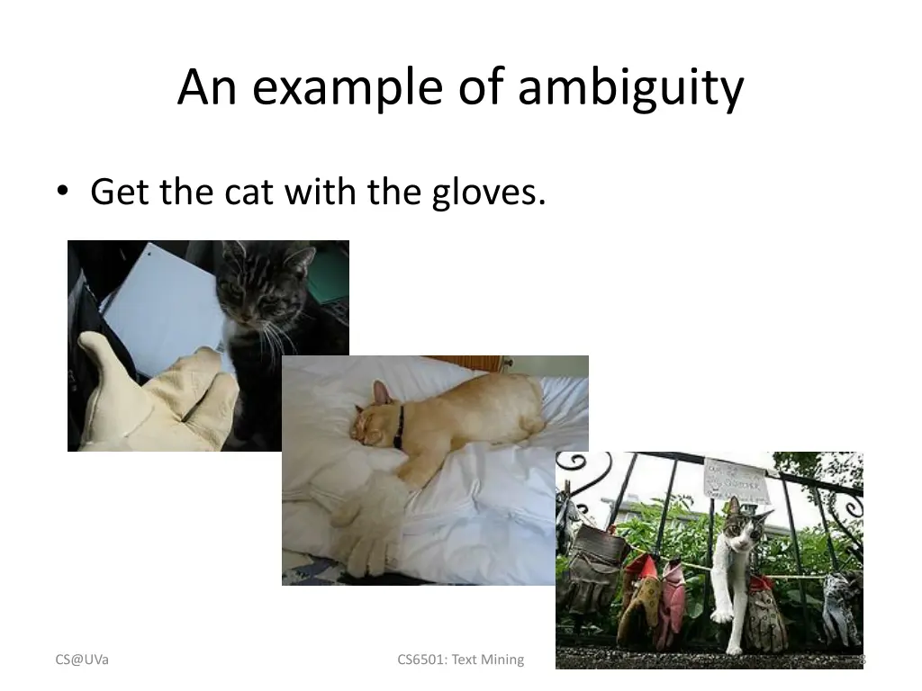 an example of ambiguity