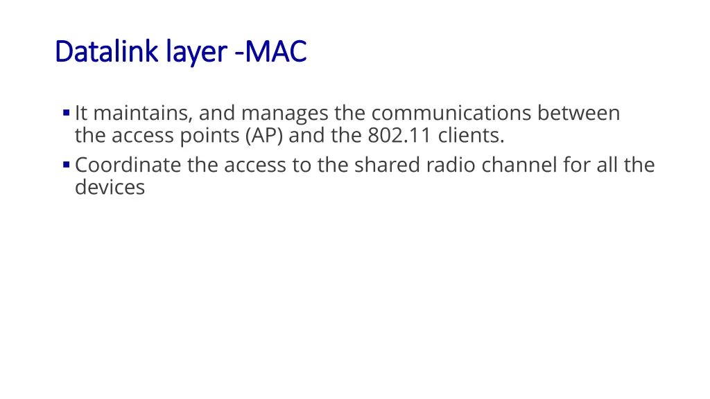 datalink layer datalink layer mac