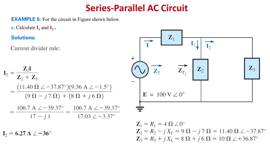 series parallel ac circuit 25